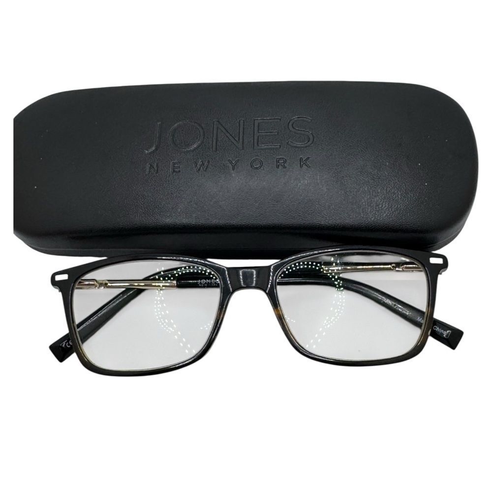 Jones New York Classic Black Glasses FRAMES ONLY